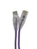 Cat6A Ultra Slim Patch (28AWG) Cable (Purple)