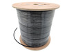1000 Feet Cat6A Direct Burial Bulk Ethernet Cable with 20 Shielded RJ45 Connectors