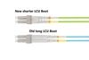 OM5 LC/LC UPC Duplex Multimode Fiber Optic Patch Cable – LSZH/OFNR Dual-Rated