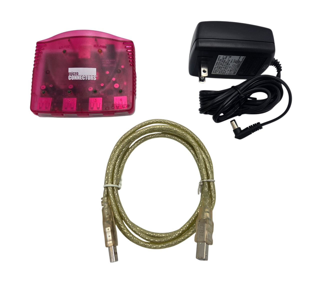 USB 4 Port Flavored Hub - Strawberry