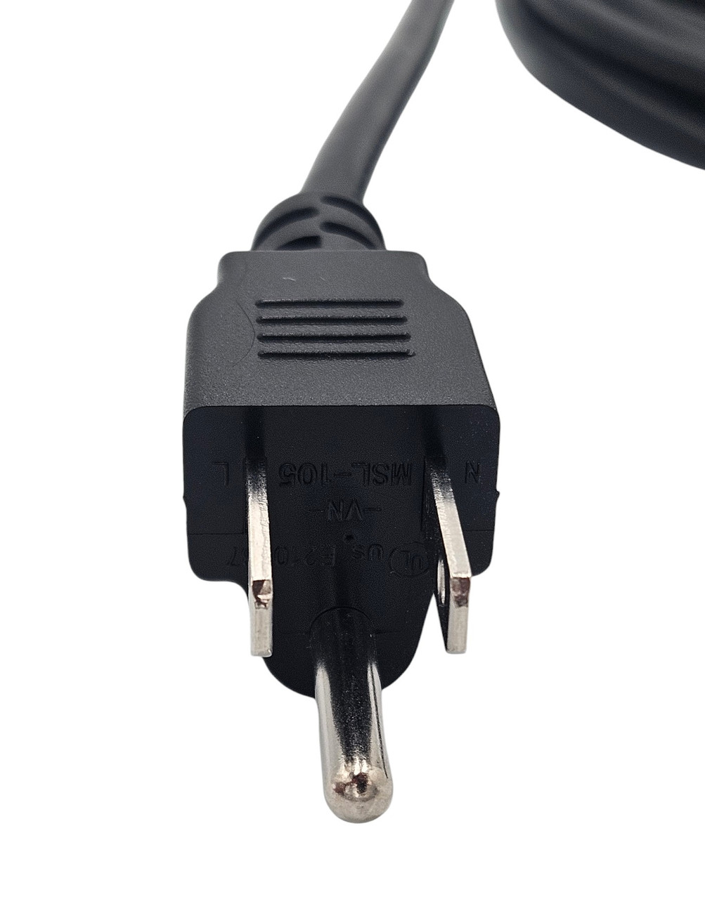 Notebook AC Power Cord 3-Prong (18AWG) NEMA 5-15P to C5