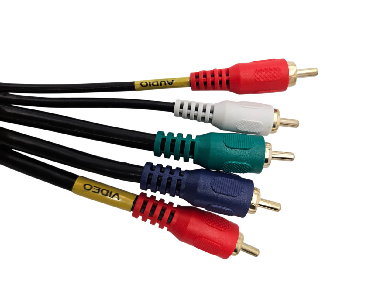 Premium 5-RCA Component Video + Audio Cable