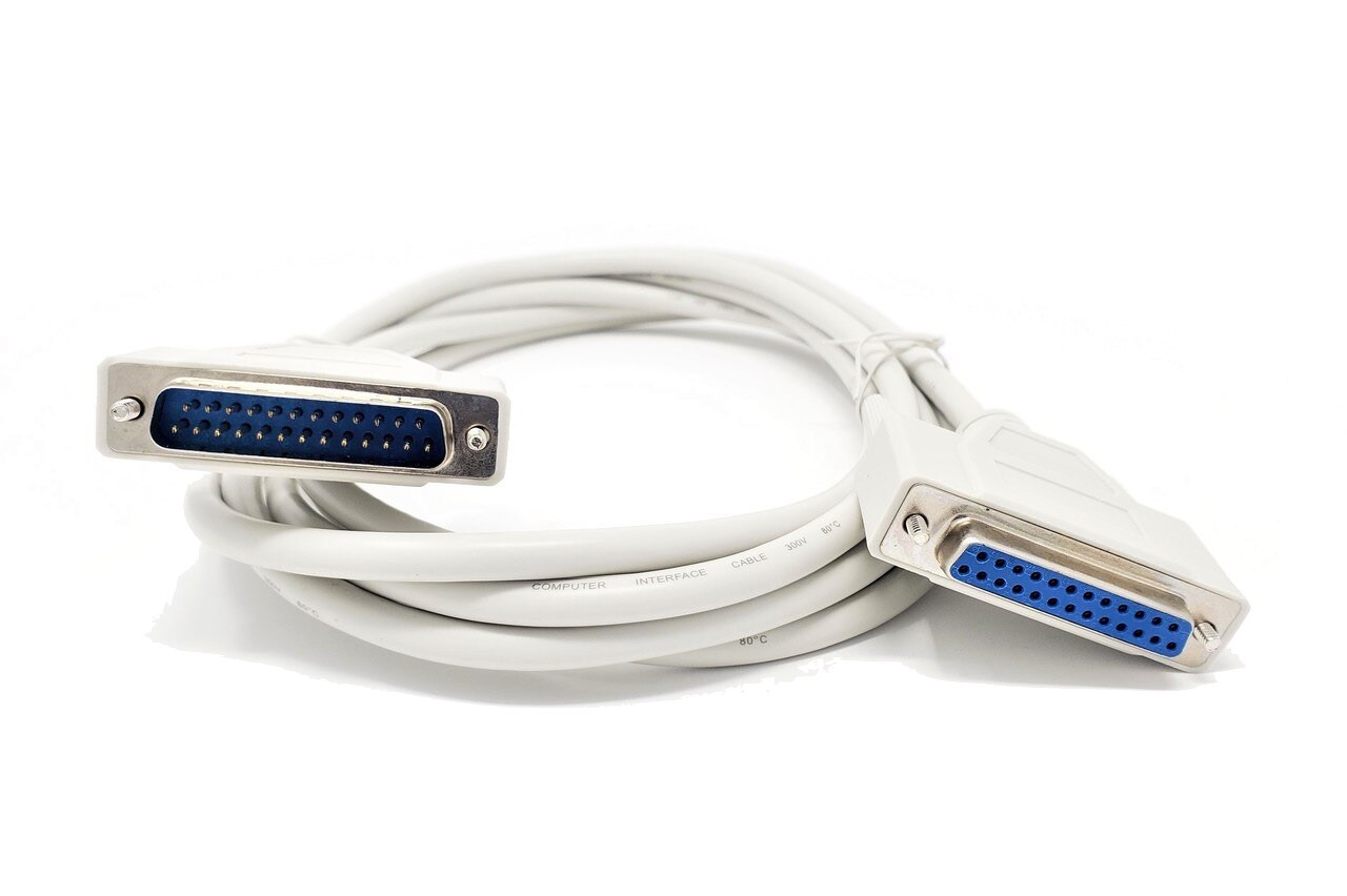 10 Feet IEEE-1284 Parallel Cable (DB25 M/F)