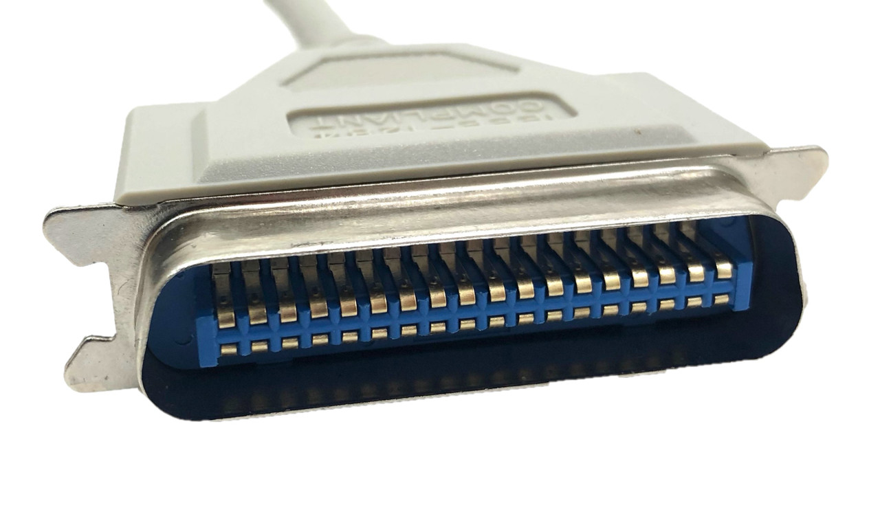 6 Feet Bi-Directional Parallel Printer (IEEE-1284) Cable (DB25M to