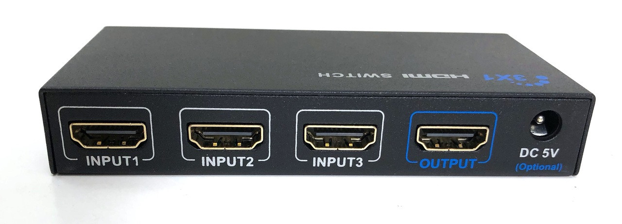 3 X 1 3D HDMI Switch with Remote