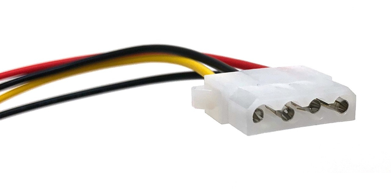 4 Pin Female to Male Power Supply Extension Cable