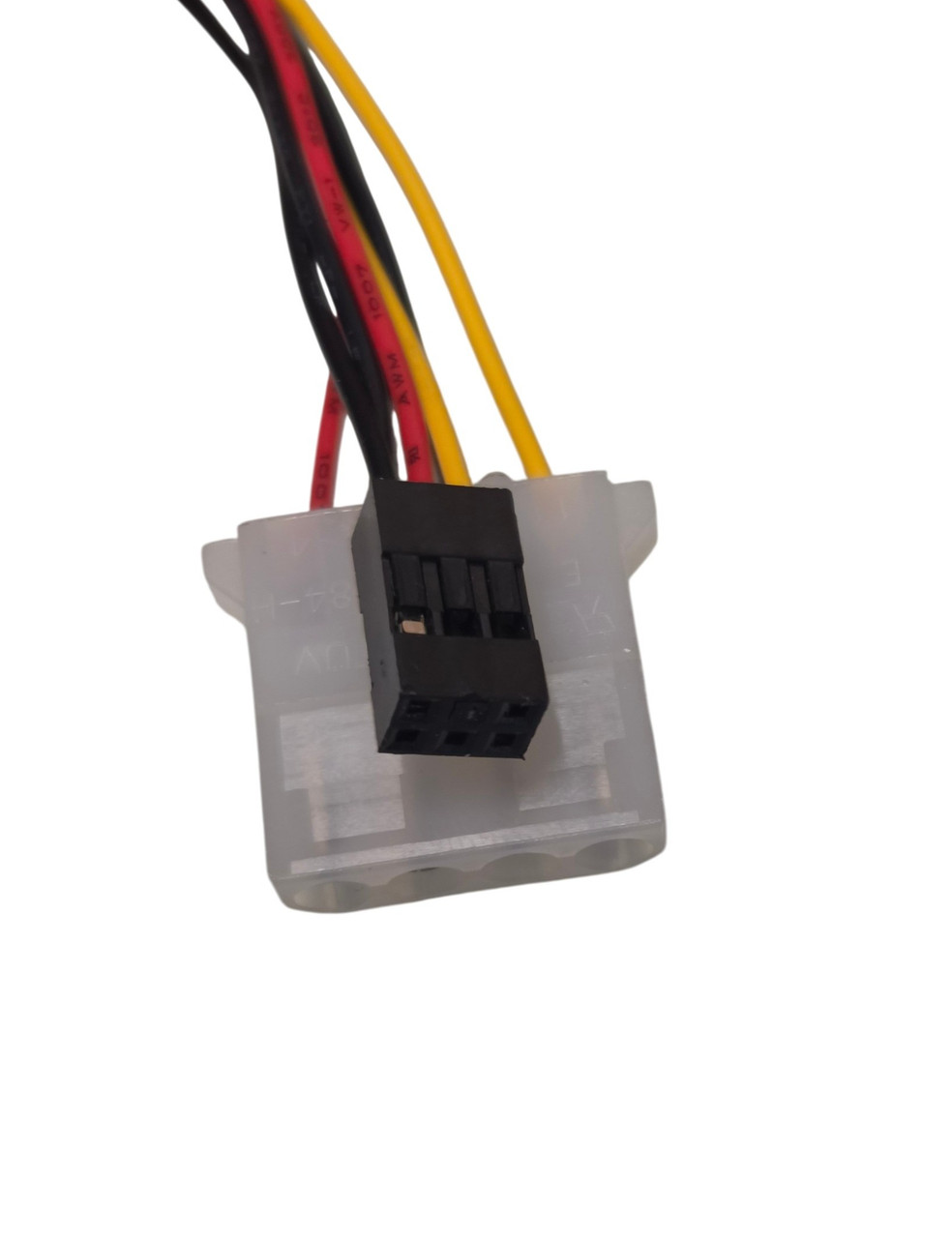 Molex (LP4) to 4-Pin Floppy/Hard Drive Power Adapter Cable