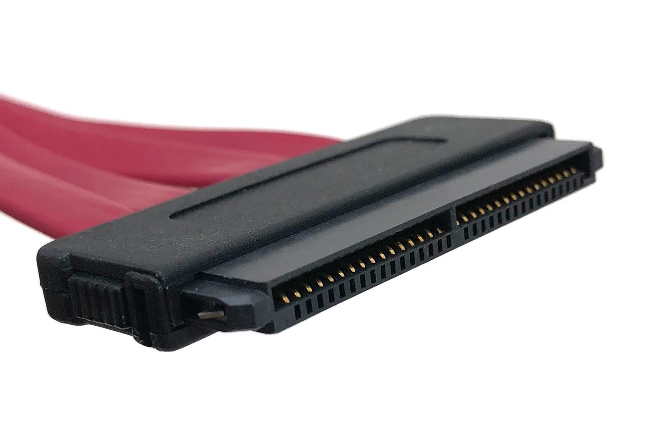 32-Pin SFF-8484 to 4x7-Pin SATA Breakout Cable - Micro Connectors