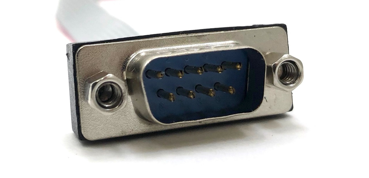 12″ Serial Port Adapter – DB9 Male to IDC10 (No Bracket) | RS-232