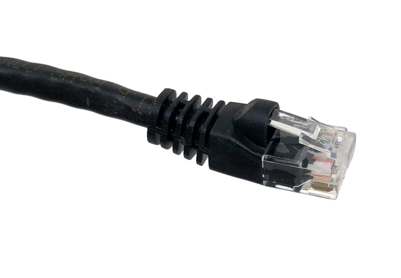 14ft Cat6 Molded Snagless RJ45 UTP Networking Patch Cable (Black)