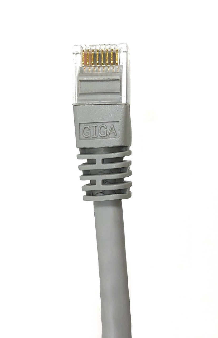 10ft Cat6 Molded Snagless RJ45 UTP Networking Patch Cable (Gray)