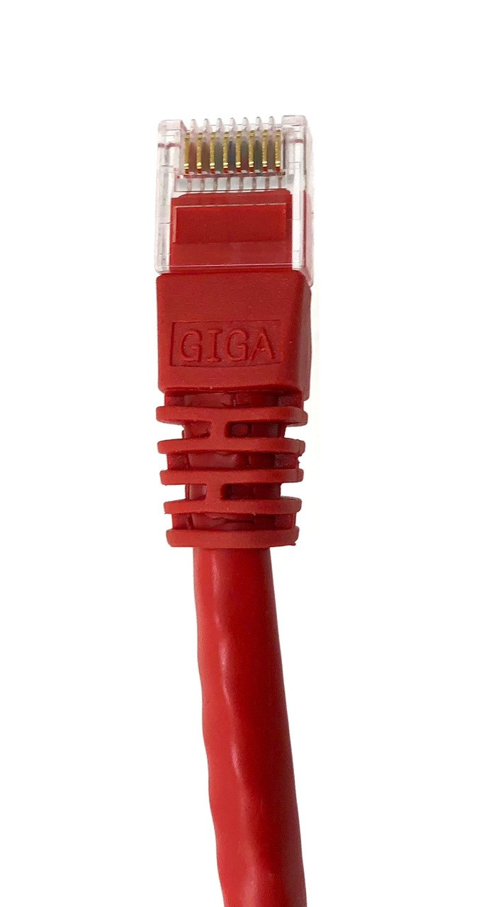 5ft Cat6 Molded Snagless RJ45 UTP Networking Patch Cable (Red)
