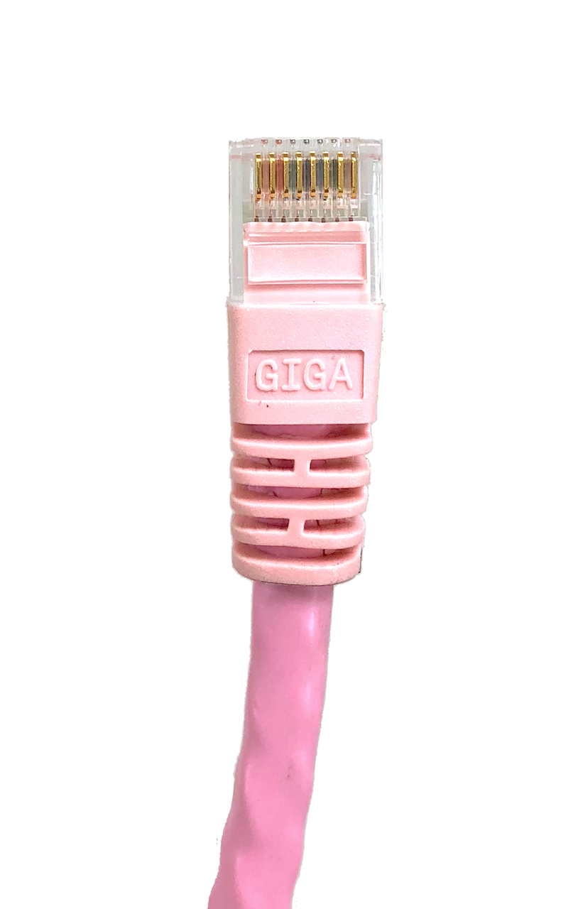 3ft Cat6 Molded Snagless RJ45 UTP Networking Patch Cable (Pink)