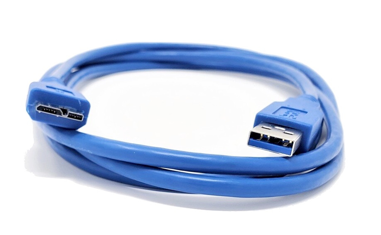 10 Foot USB 3.0 Type A Male to Micro B Male