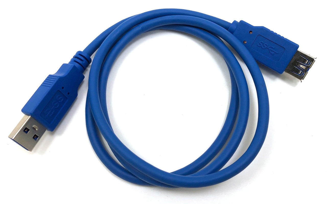 3 Feet USB 3.0 A-Male to A-Female Extension Cable