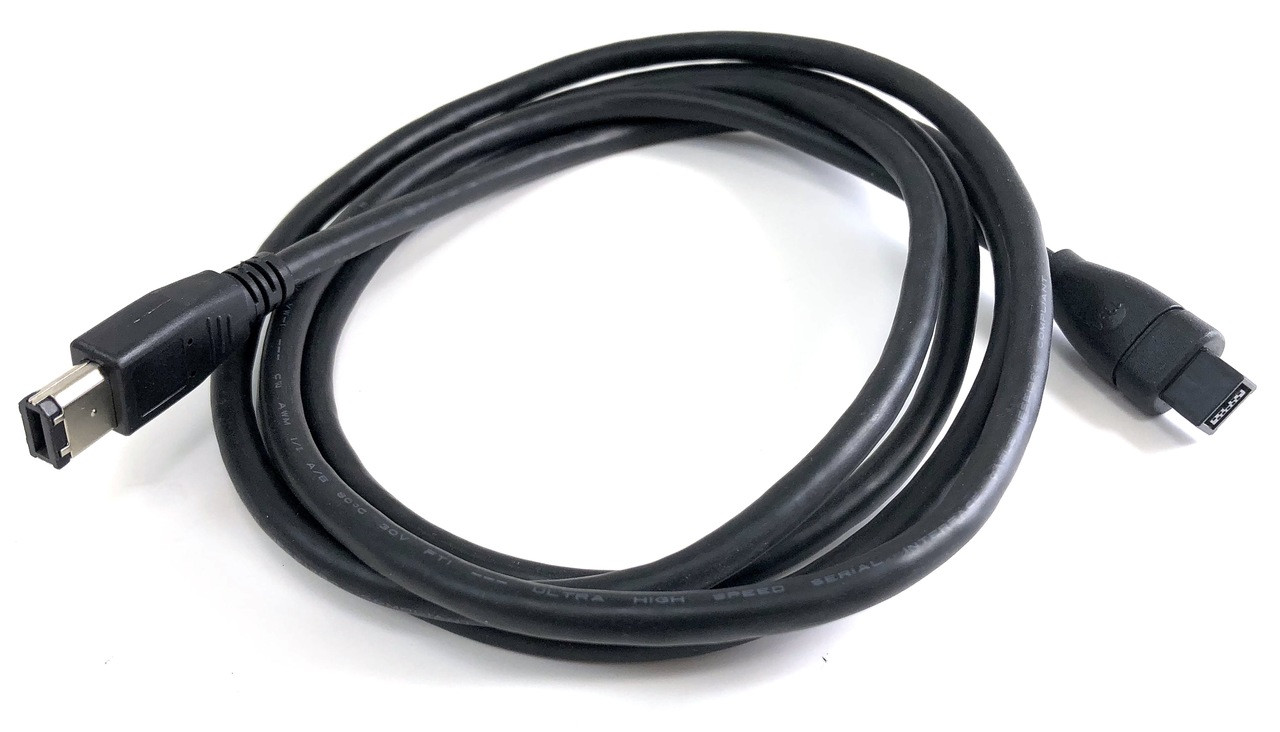 FireWire (IEEE 1394B) 9-Pin to 6-Pin Cable - Micro Connectors, Inc.