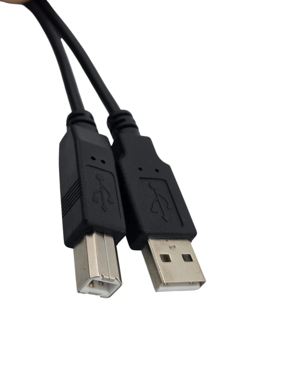 10 Feet USB 2.0 USB-A to USB-B M/M Cable (Black)