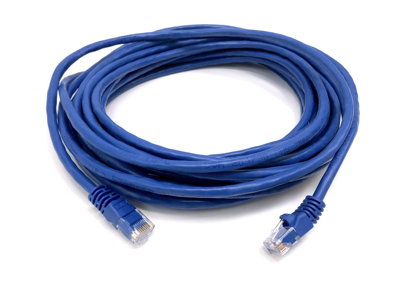 25ft Cat5E UTP Patch Cable (Blue)