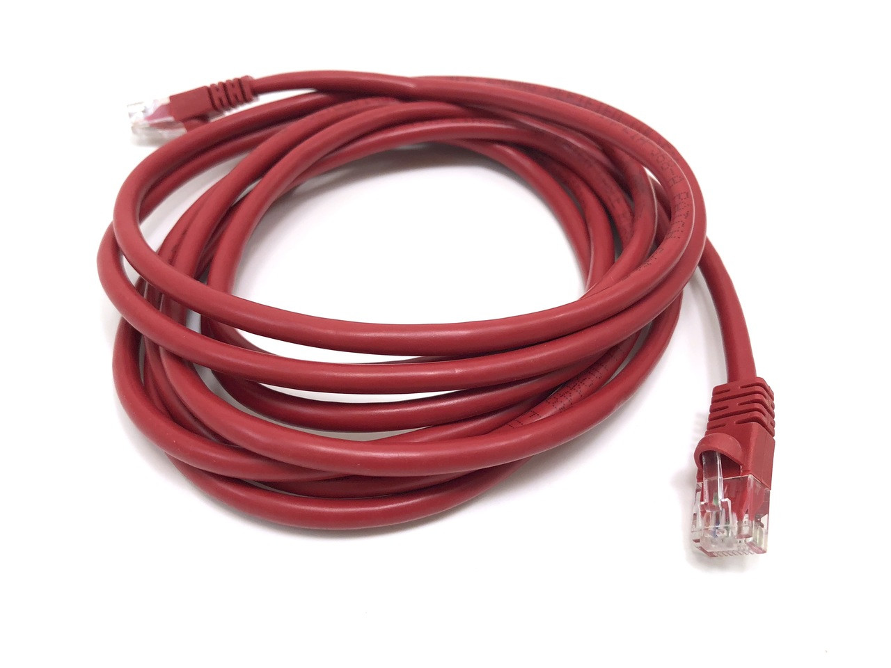 10ft Cat5E UTP Patch Cable (Red) 10ft Cat5E UTP Patch Cable (Red)