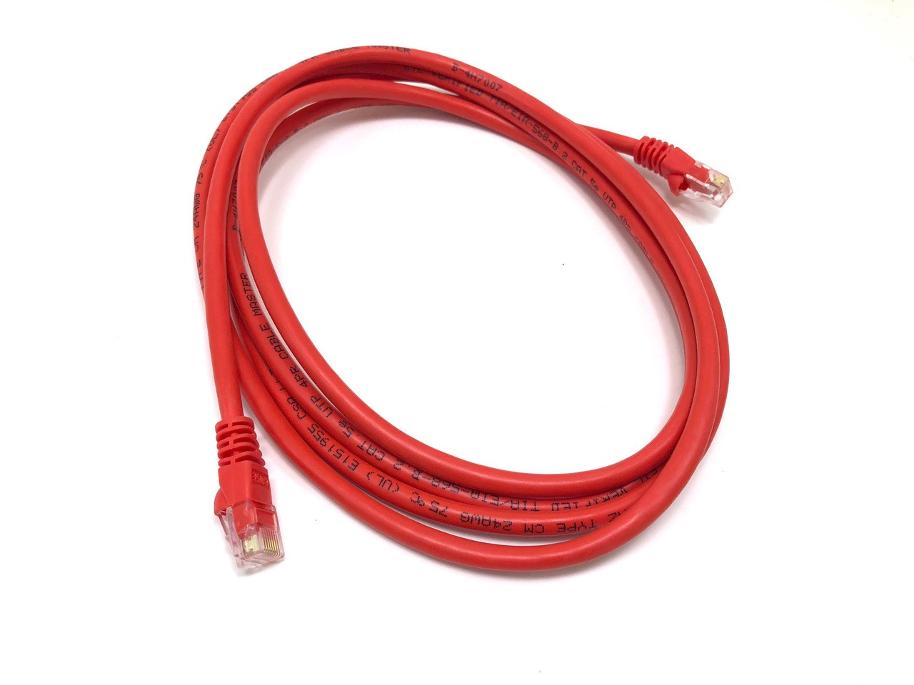 7ft Cat5E UTP Patch Cable (Red)