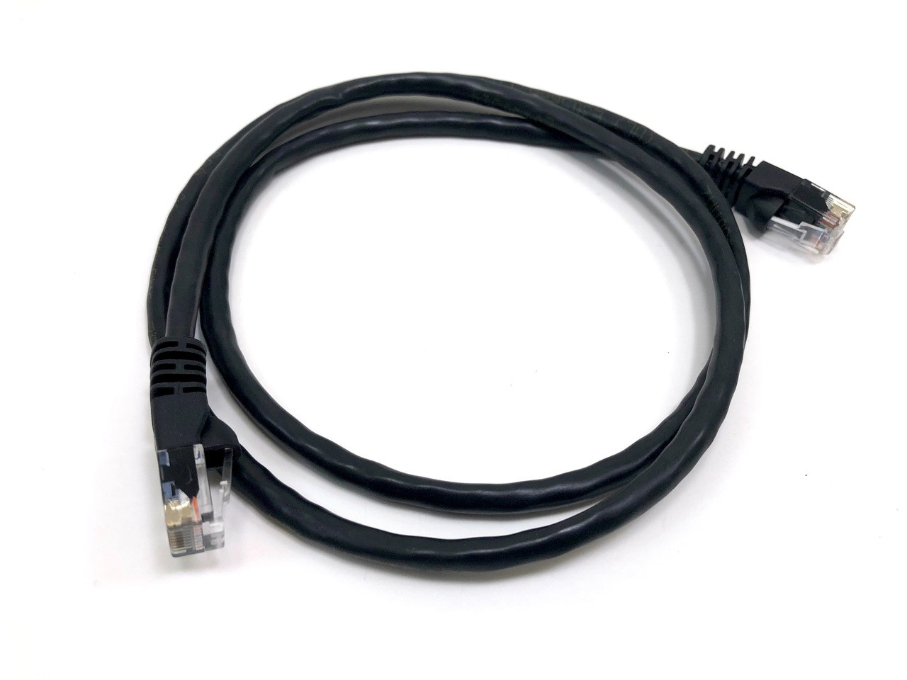 3ft Cat5E UTP Patch Cable (Black)