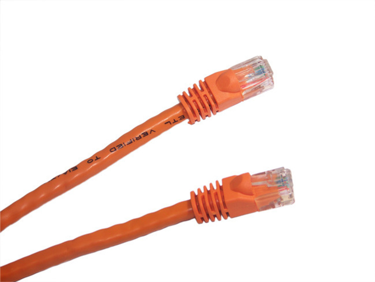 1ft Cat5E UTP Patch Cable (Orange) Micro Connectors, Inc.