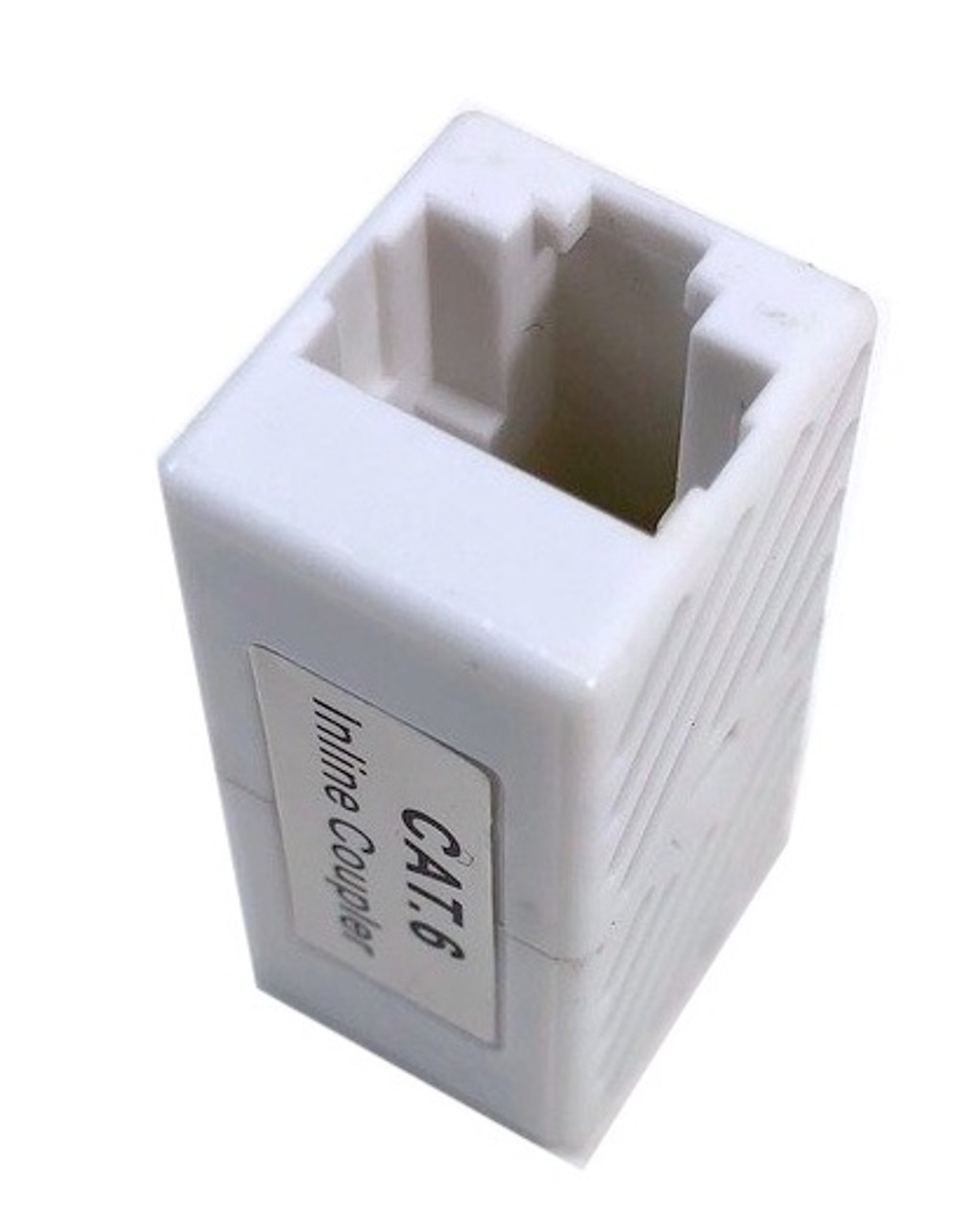 Cat6 F/F Inline RJ45 Coupler (White)