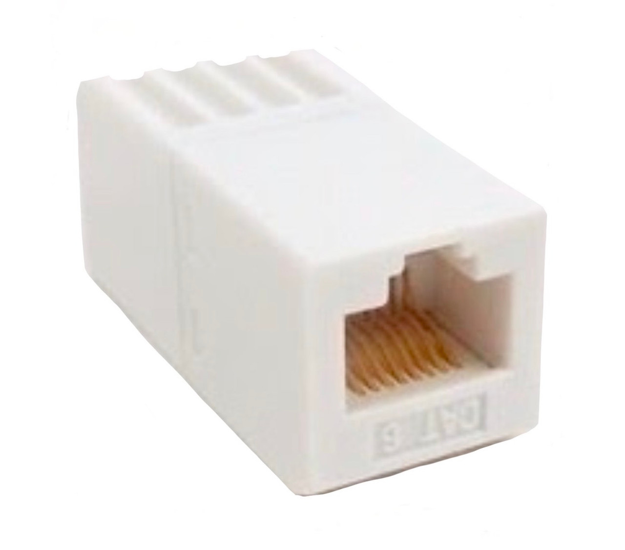 Cat6 F/F Inline RJ45 Coupler (Beige)