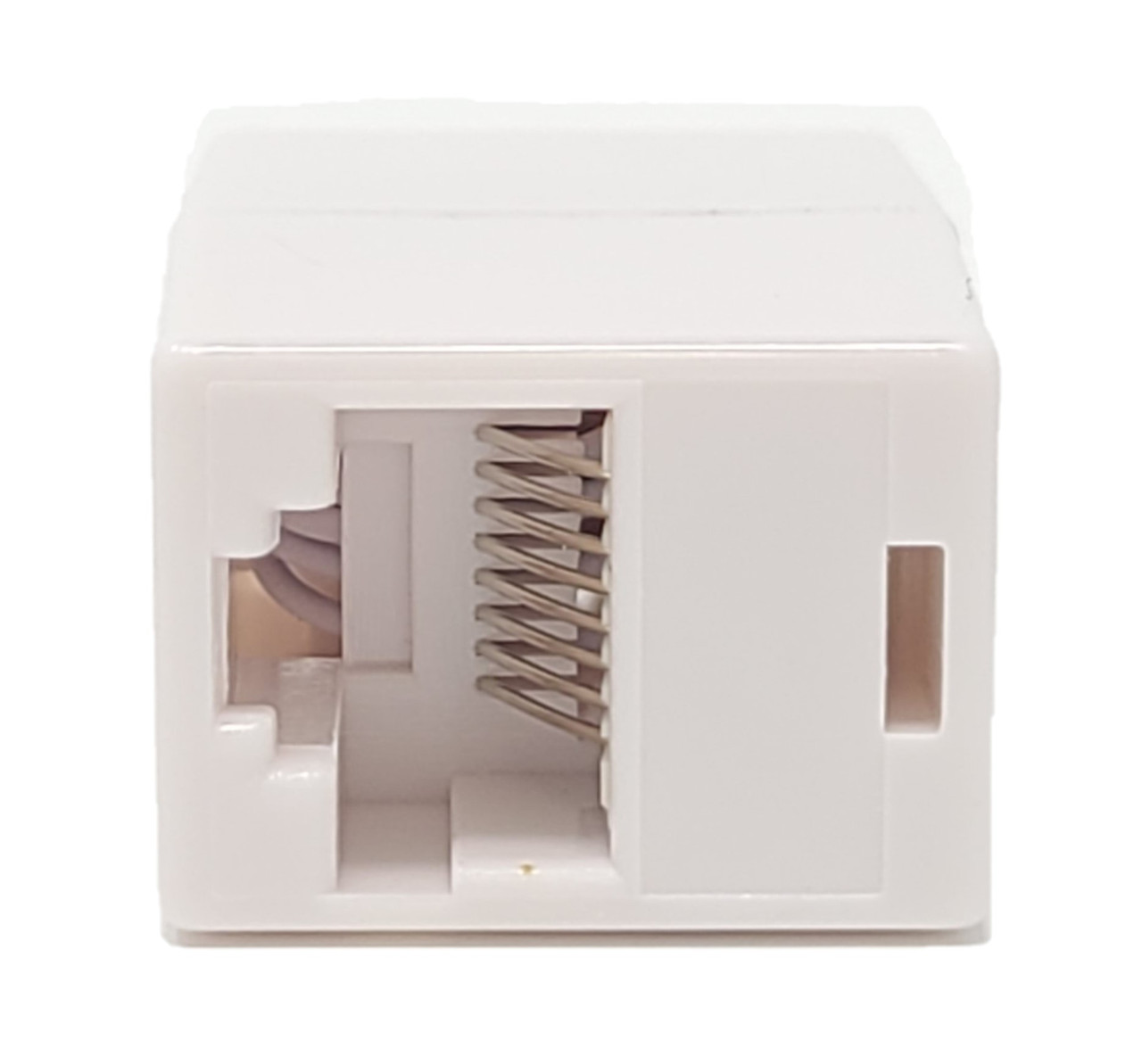 Cat 5E F/F Inline RJ45 Coupler (White)