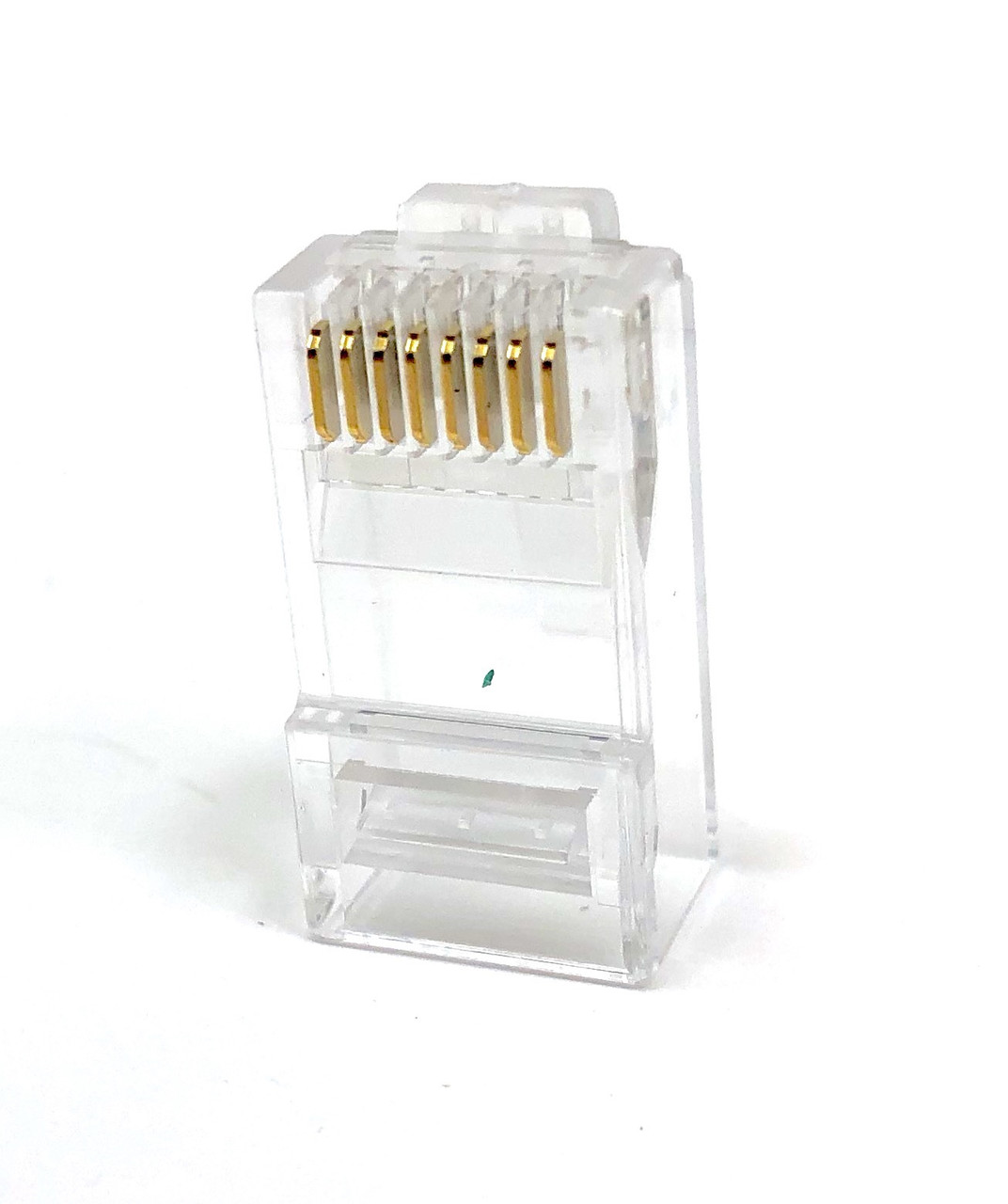 Cat6 RJ45 Modular Connectors (Clear, 50 Pack)