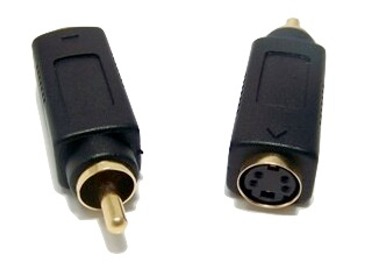 S-Video Female to RCA Male Adapter