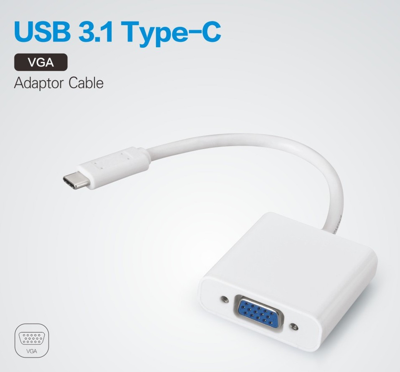 USB-C to VGA Adapter - Micro Connectors, Inc.