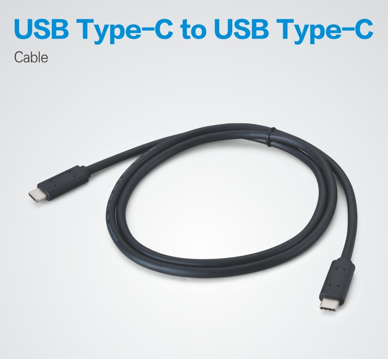 Cable USB Tipo C a USB Tipo C 2M