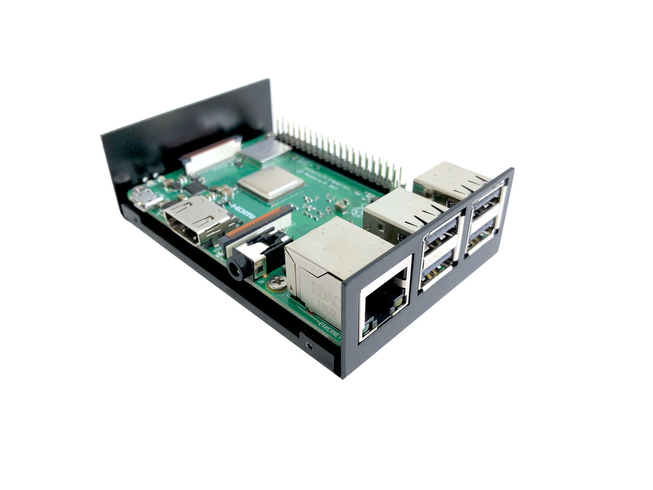 Aluminum Raspberry Pi 3 Model B/B+ Case (Black)