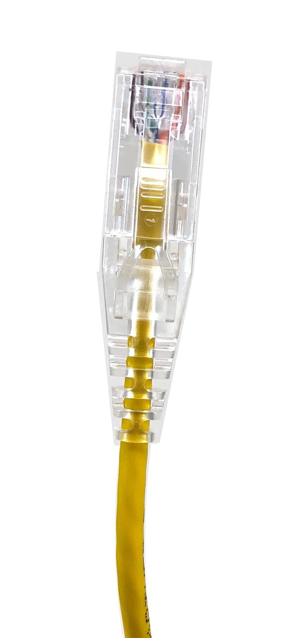 1ft Ultra Slim Cat6 Patch Cable (Yellow)