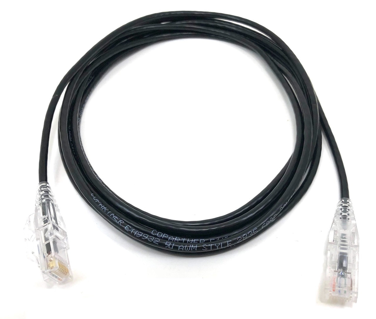 10ft Ultra Slim Cat6 Patch Cable (Black)