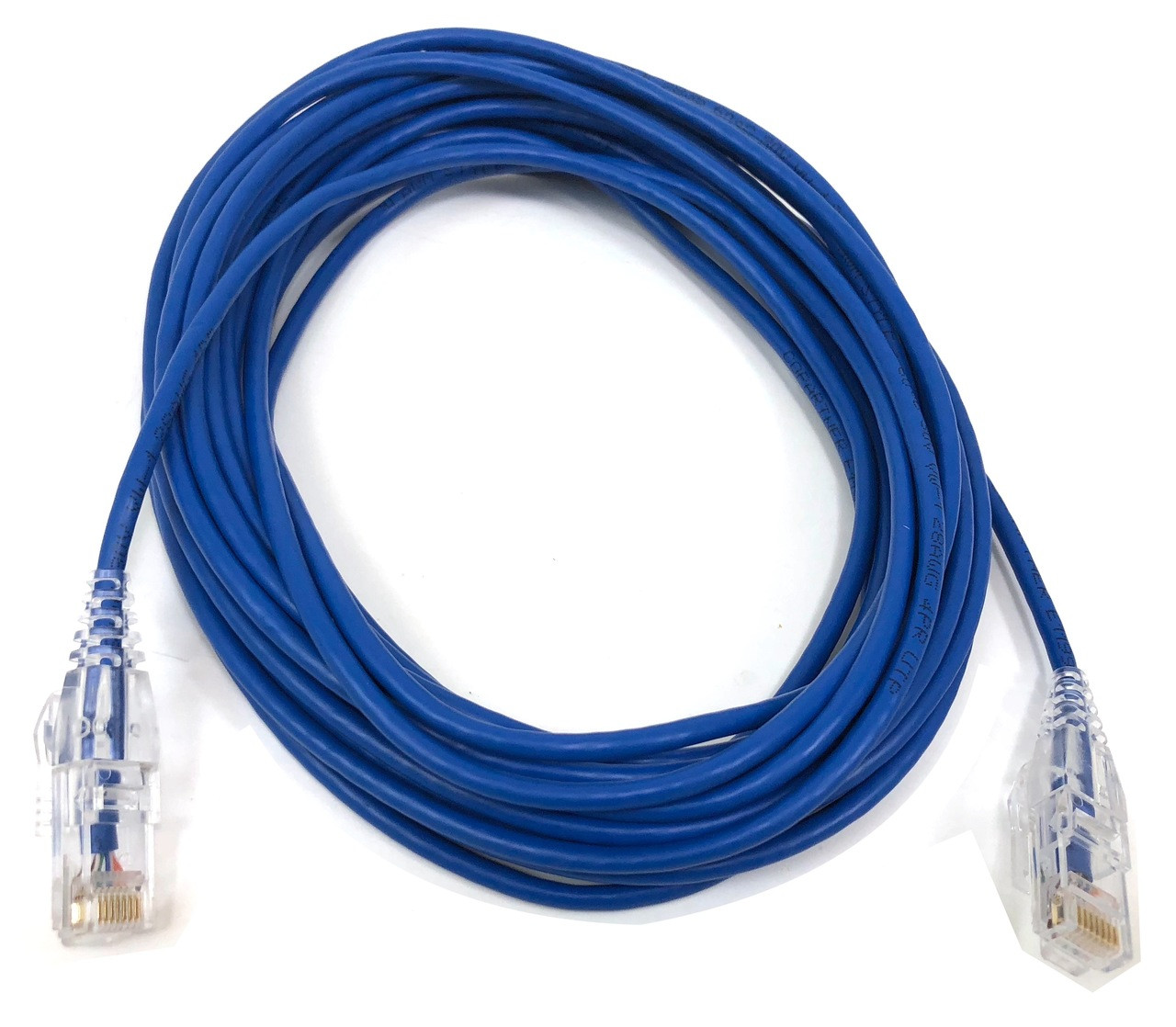 14ft Ultra Slim Cat6 Patch Cable (Blue)