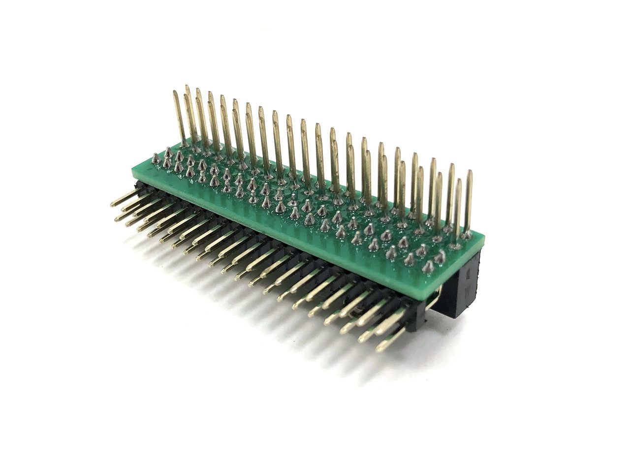 Raspberry Pi 40-pin GPIO 1 to 2 Expansion Board for Pi 5, 4, 3