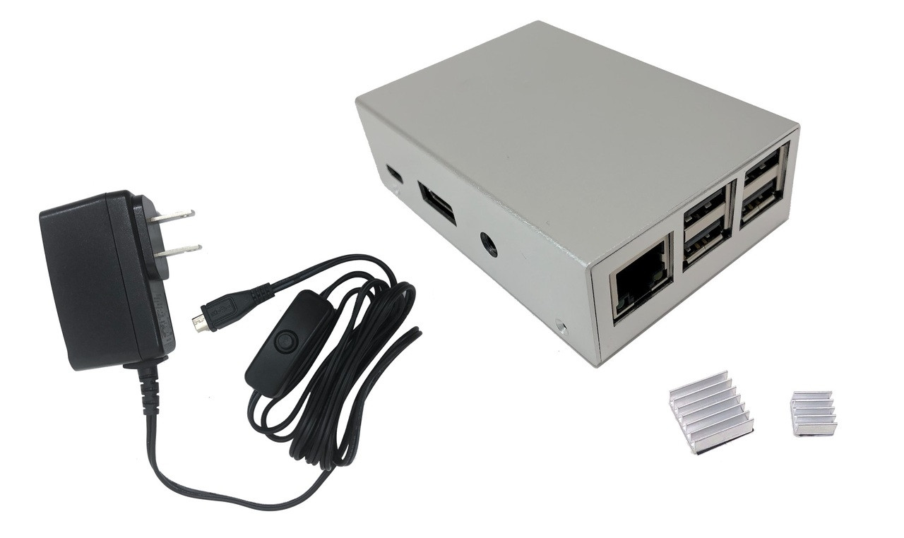 Aluminum Raspberry Pi 3 Case for Model B/B+ with UL Approved On