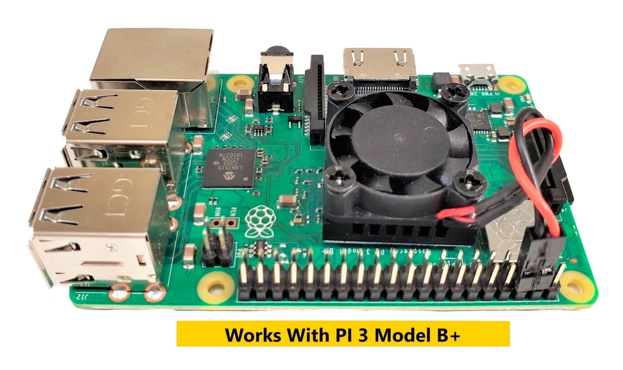 Cooling Fan/Heat Sink for Raspberry Pi