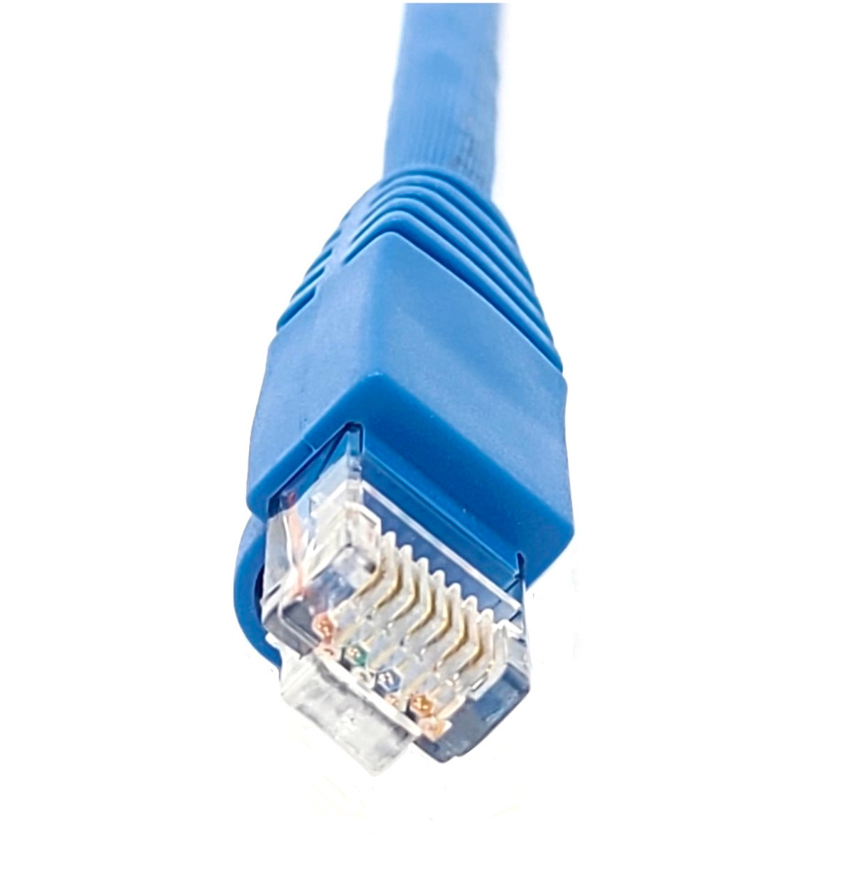 Cat6A UTP Ethernet Patch 24AWG Cable (Blue) 5-Pack