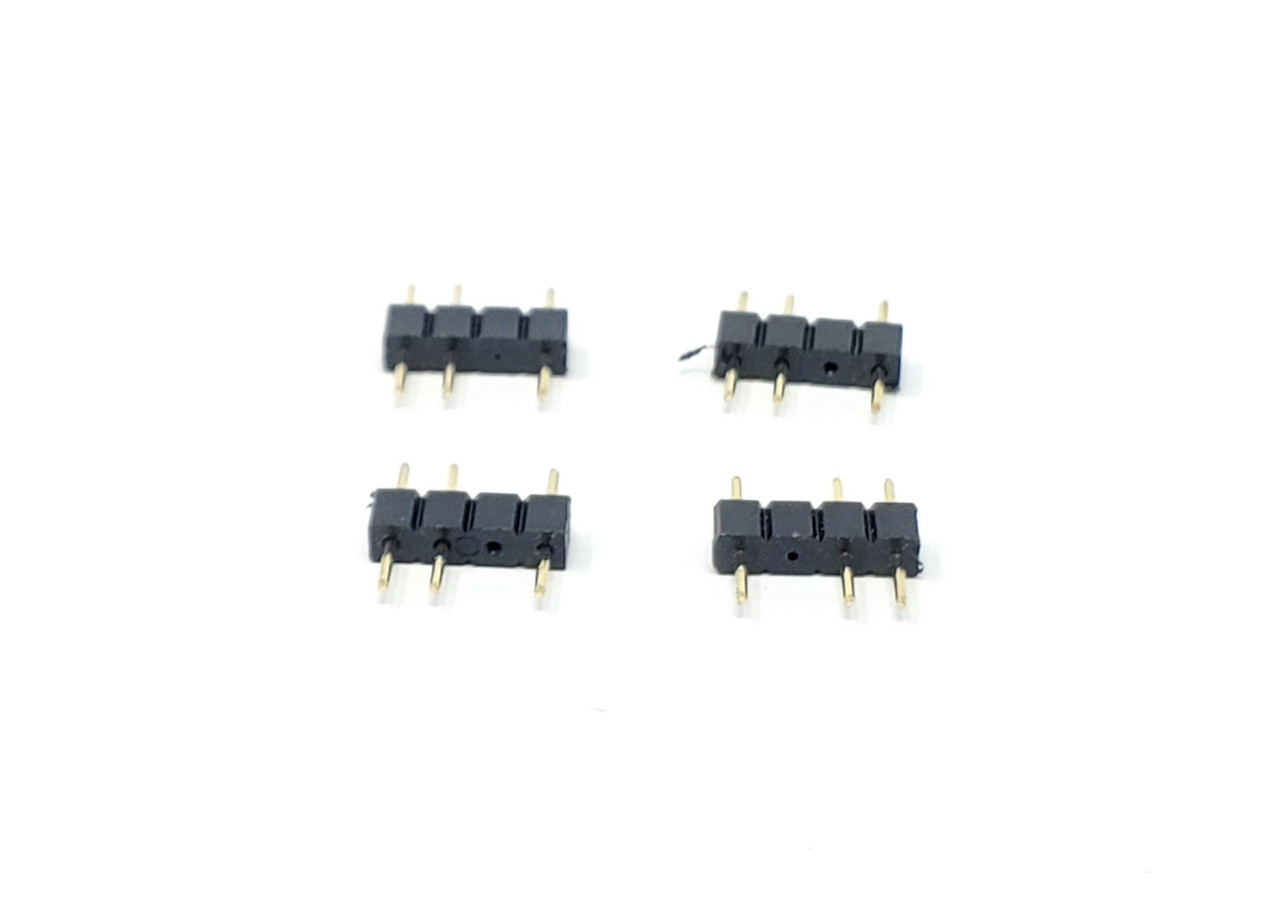 50cm Addressable RGB Extension Cable with Male Pins / 2-Pack