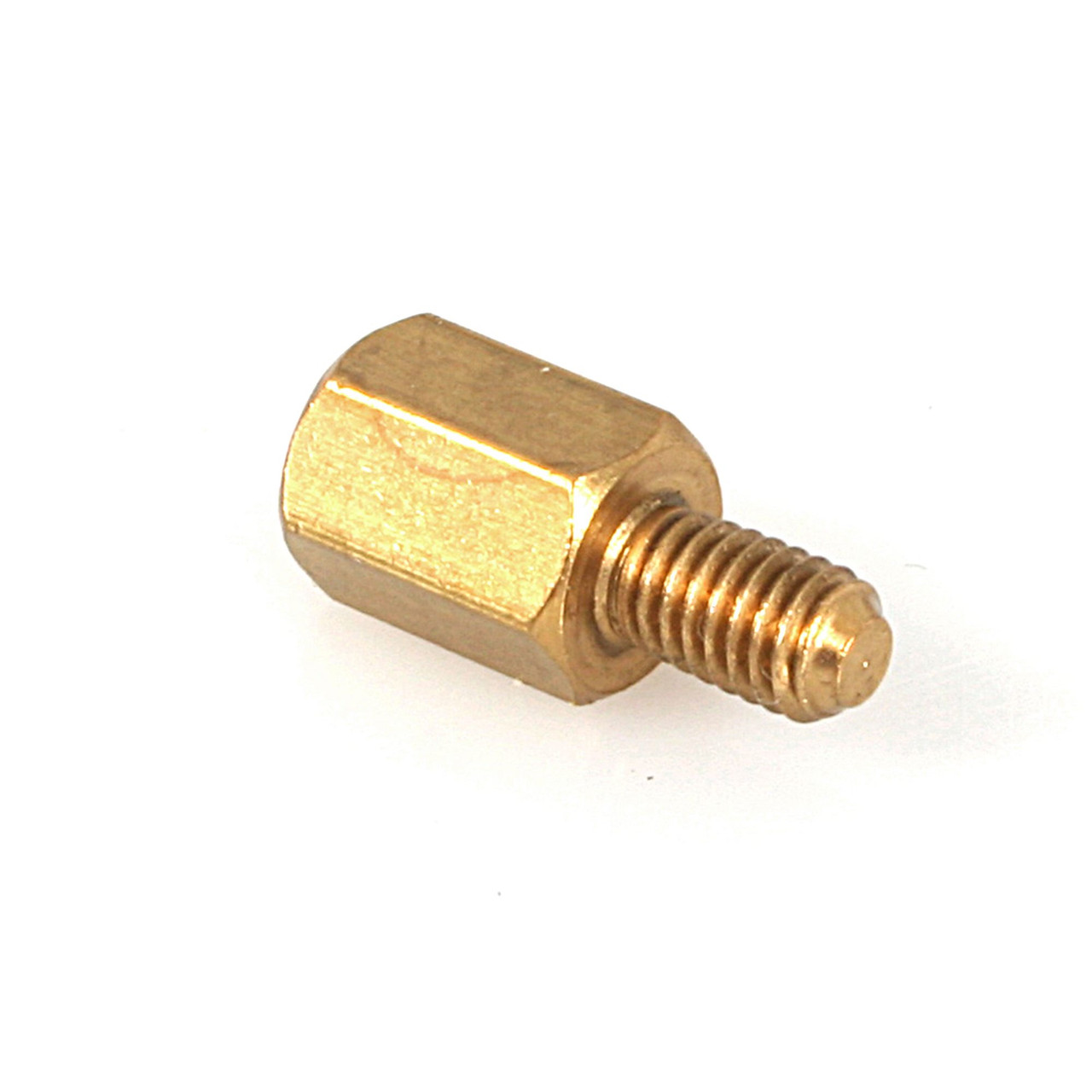 6-32 Brass Motherboard Standoffs for ATX Computer Case 30-Pack
