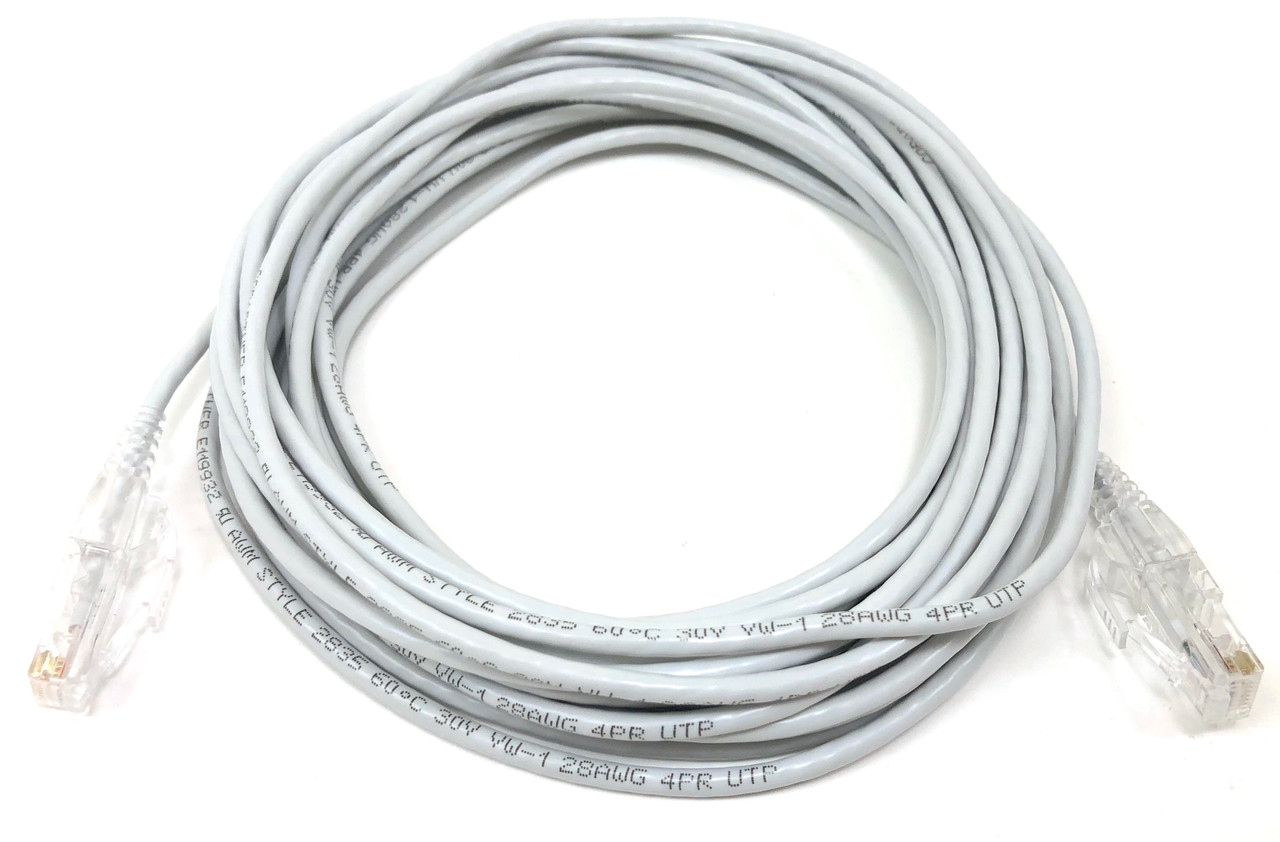 CAT 6A 10 Gbps UTP 28 AWG Ultra Slim Ethernet Cable