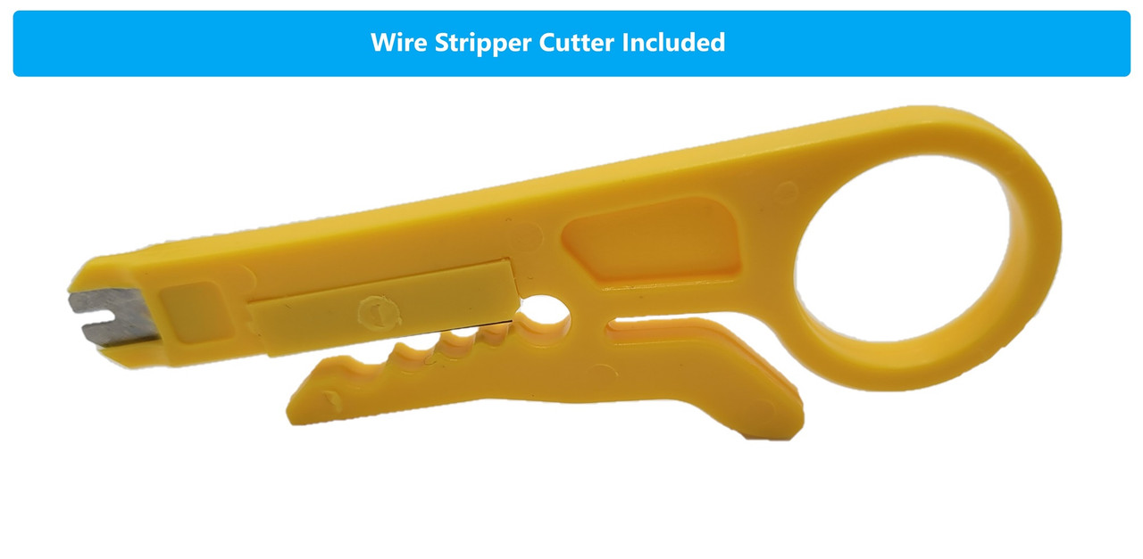 CAT6 Unshielded Punch Down Keystone Jack