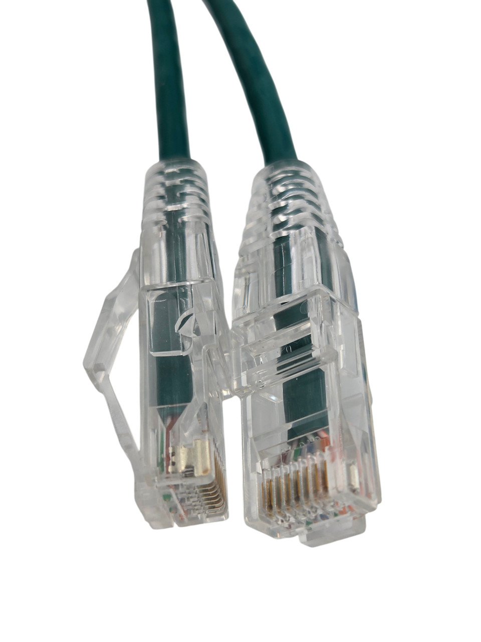 Cat6A Ultra Slim Patch (28AWG) Cable (Green)