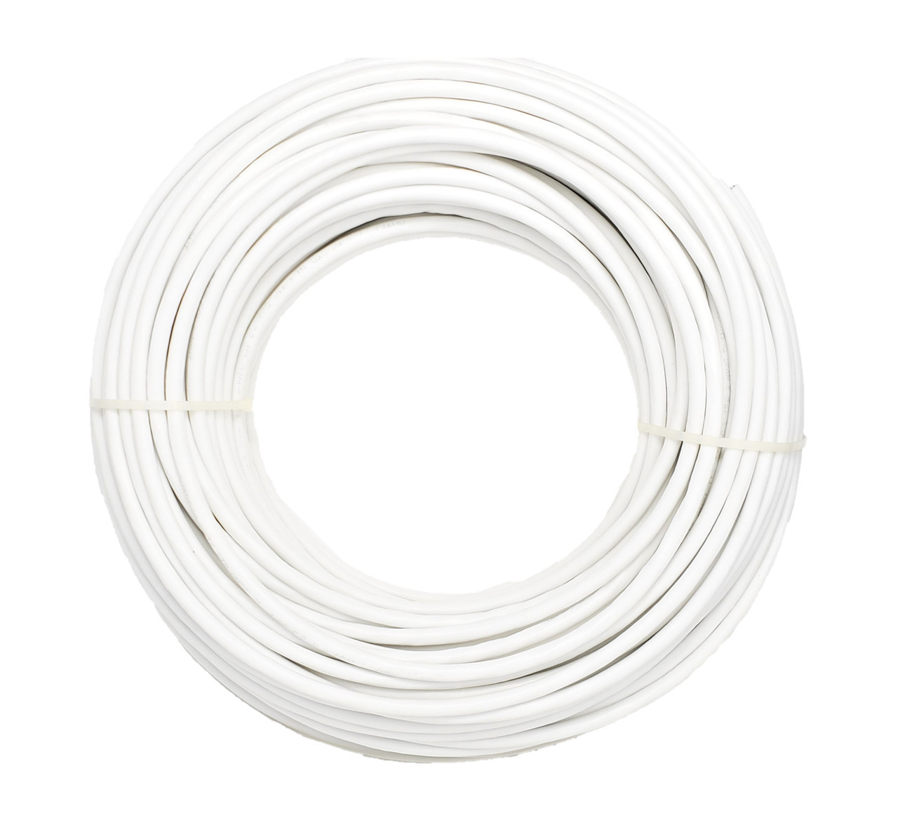 250 Feet Cat7 23AWG Solid & Shielded Bulk Ethernet Cable (S/FTP) CMR Riser-rated/White 