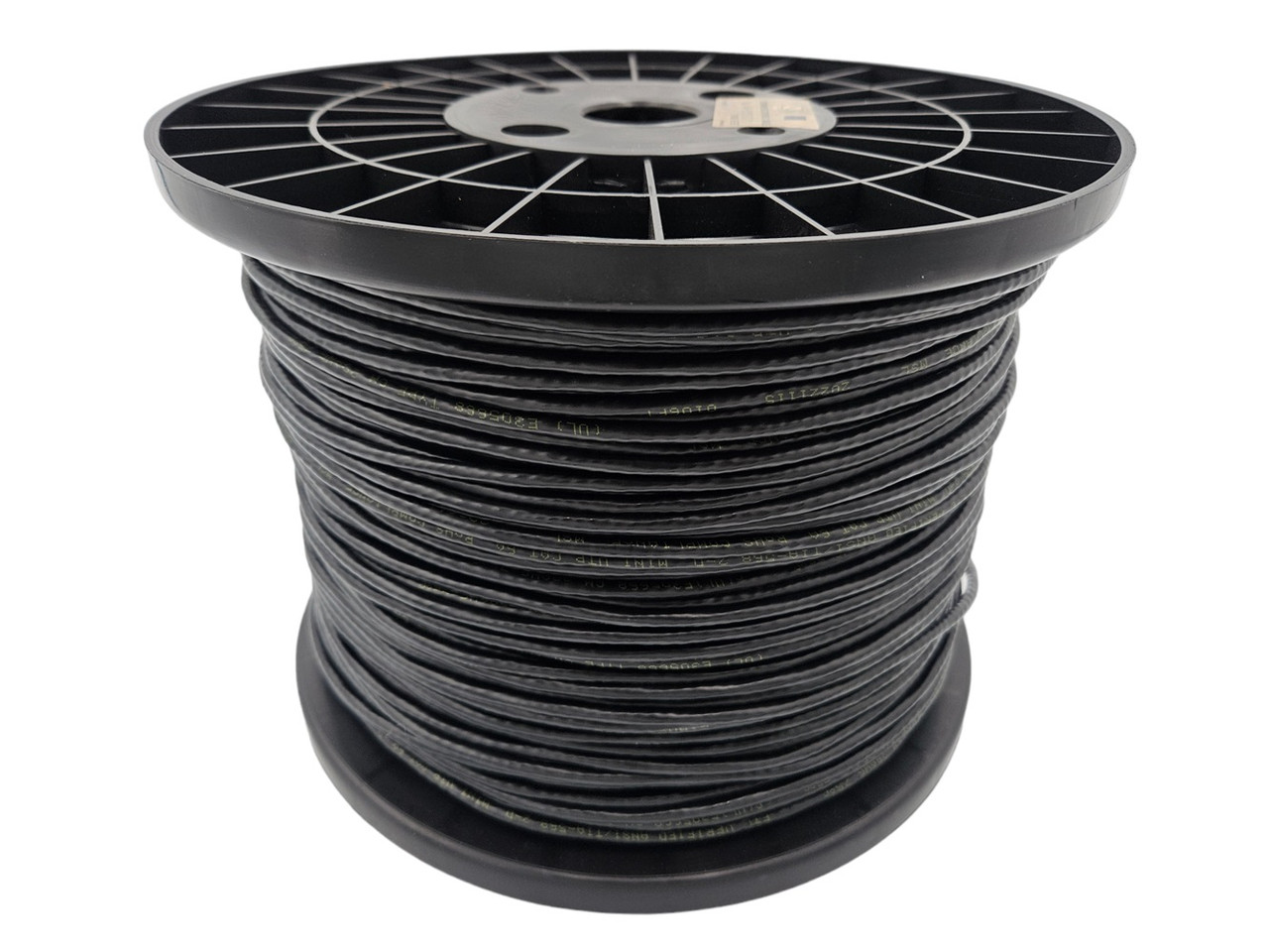 1000 Feet CAT6A Slim UTP Ethernet (28AWG) Bulk Cable-Black