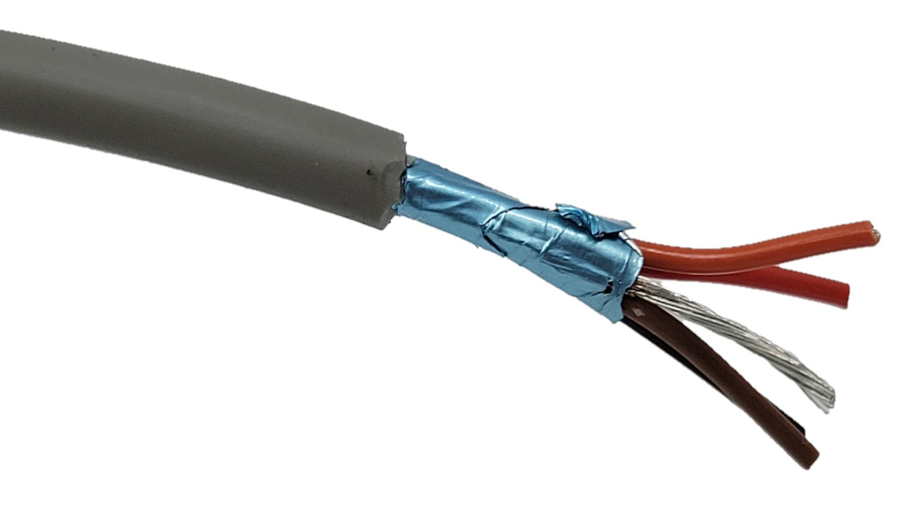 500 Feet 4/Conductor (22AWG) Stranded-Shielded Bulk Cable