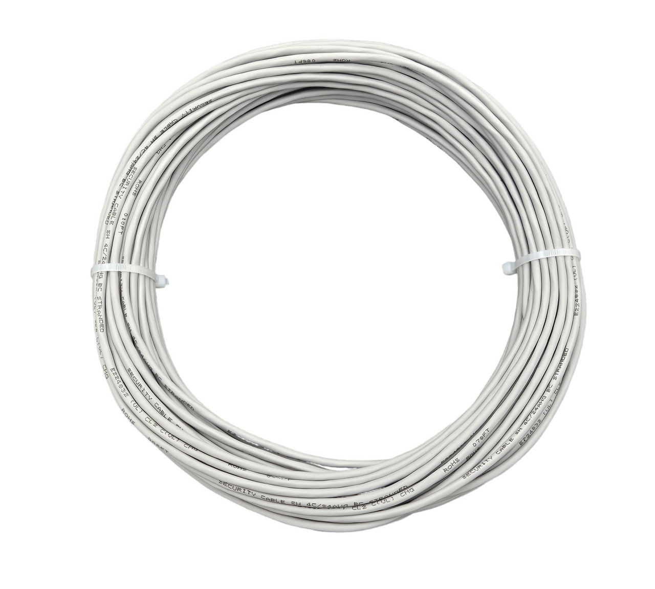 ケーブル・シールド pcocc 4-CONDUCTORS CABLE 100 Feet 4/Conductor (24AWG) Stranded-Shielded Bulk Cable - Micro